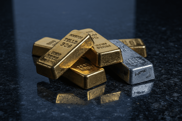 Gold und Silber erleben schlimmsten Monat seit über einem Jahrzehnt