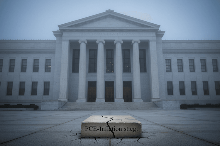 PCE-Inflation steigt: Fed rückt von Zinssenkungen weiter ab