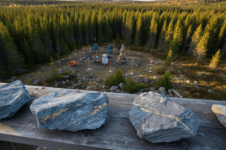 Gesteinsproben bestätigen Gold-Kupfer-Potenzial bei Klinten in Schweden