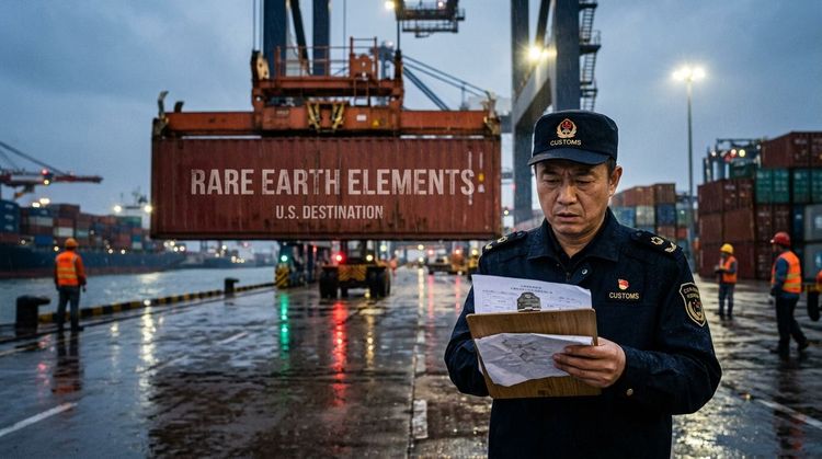 China Restricts U.S. Rare Earth Shipments Ahead of High-Stakes Washington Summit