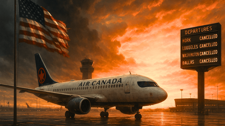 Air Canada Reports Earnings Slump as U.S. Travel Falters
