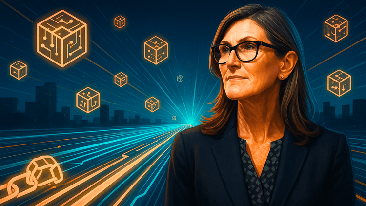 Cathie Wood’s ARK Invest Is Guiding Clients Into the Blockchain Fast Lane