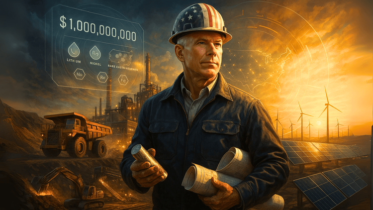 U.S. Commits $1B to Rebuild Critical Materials Independence