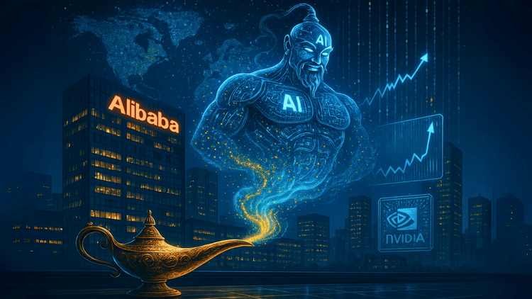 Alibaba Rubs the AI Lamp, Stock Genie Delivers