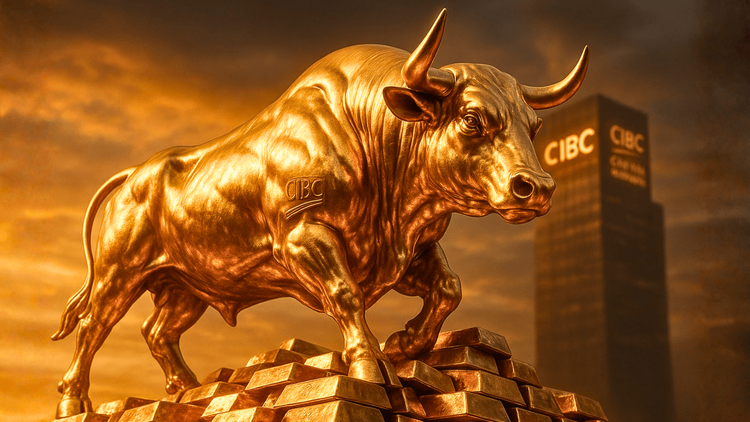 CIBC Joins the Gold Bulls, Forecasting a Multi-Year Run Above US$4,500
