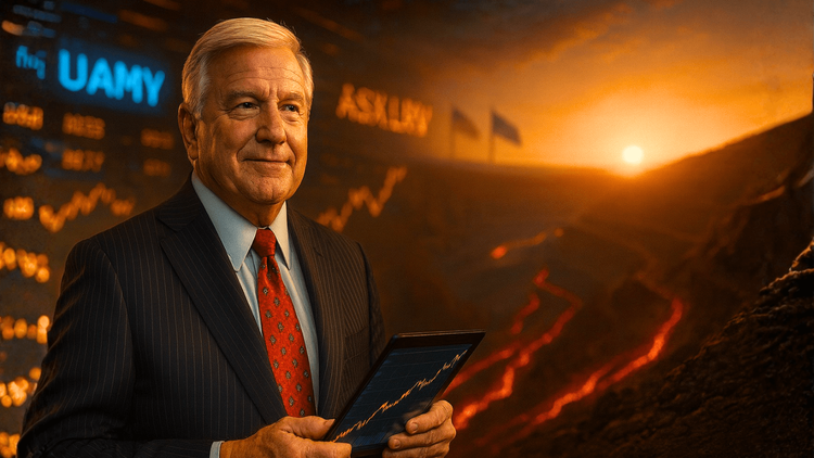 Gary Evans’ Silent Strike: The Billion-Dollar Logic Behind UAMY’s Open-Market Accumulation