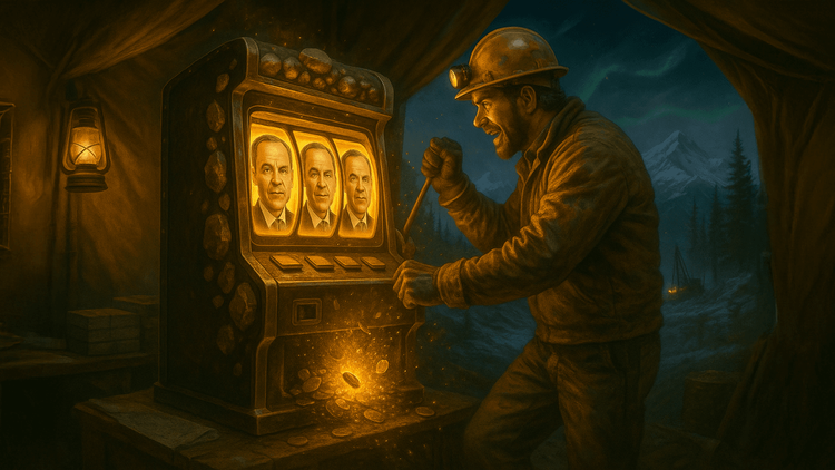 Mark Carney Just Dealt Yukon Gold Miners a Policy Jackpot