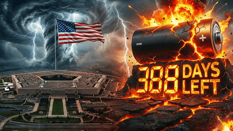 Pentagon to China-Dependent Battery Suppliers: You’re Done in 388 Days
