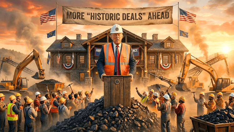More "Historic Deals" Ahead: Trump Team Pushes Aggressive Mining Revival
