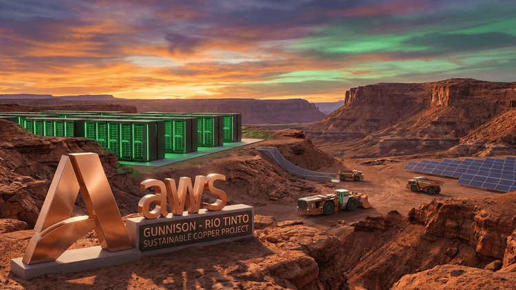 Amazon Partners with Gunnison and Rio Tinto for Sustainable Data Center Materials