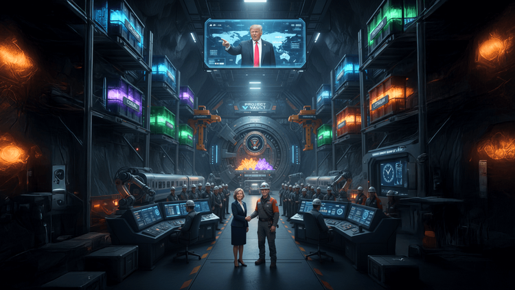 Trump Launches $12 Billion Project Vault to Secure U.S. Supply Chains