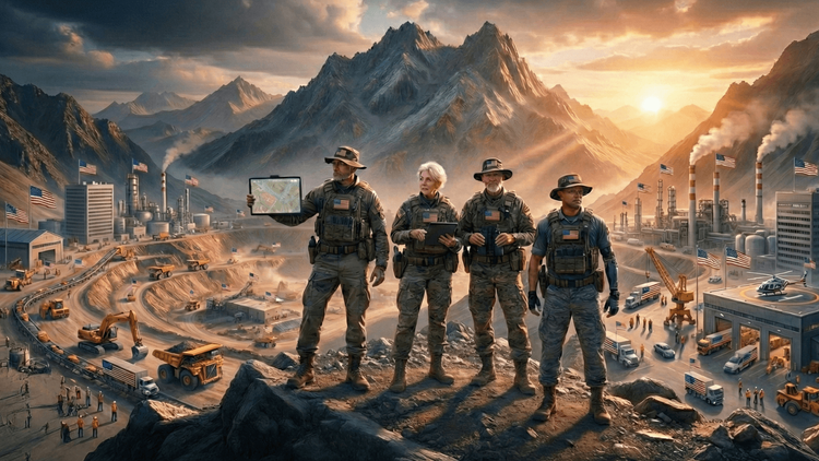 Operation Mineral Independence: Retired Officers Lead the Charge for Critical Minerals