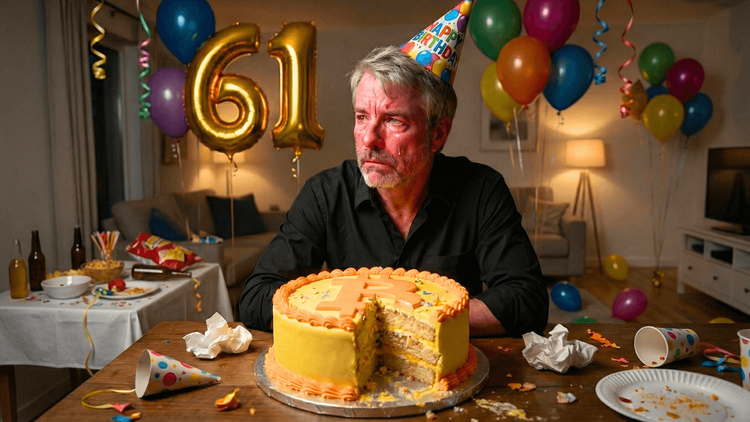 MicroStrategy Faces $2.7 Billion Bitcoin Paper Losses on Michael Saylor's Birthday