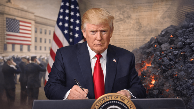 Trump Invokes Cold War Powers to Mandate Pentagon Coal Purchases