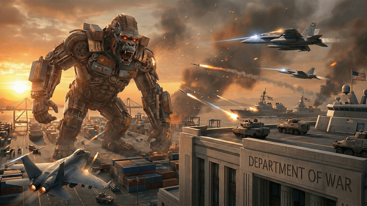 The 10,000-Pound Gorilla vs. The Department of War