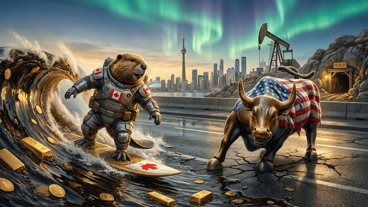 TSX Outpaces Wall Street as Oil and Gold Rallies Fuel Canadian Markets