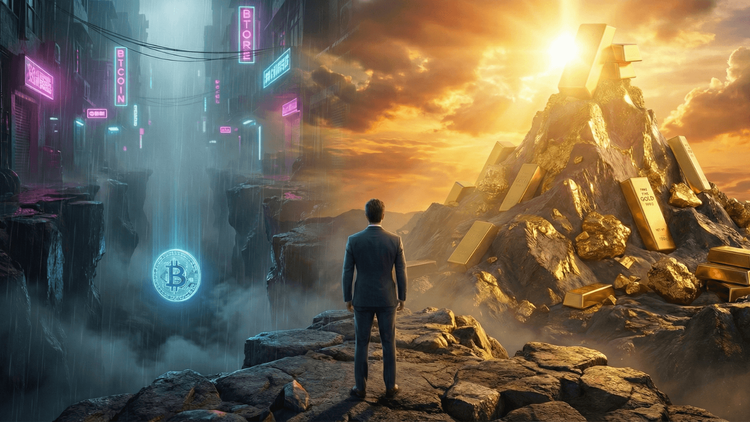 Should You Buy the Bitcoin Dip or Chase Gold's Record Highs?