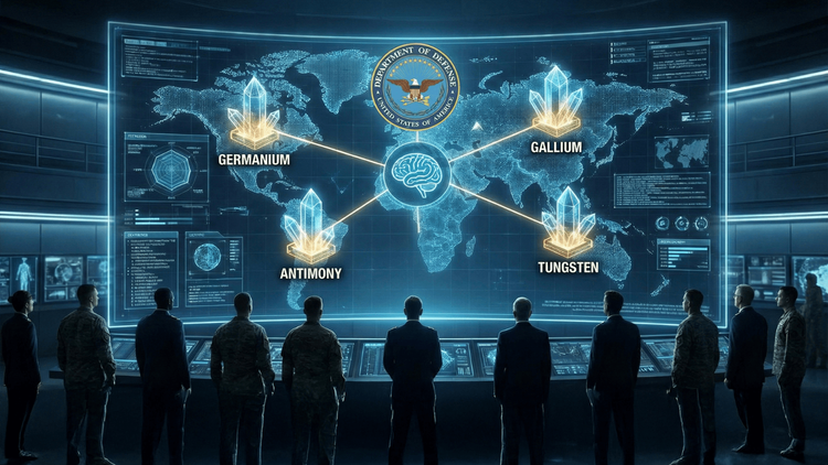 U.S. Deploys Pentagon AI to Control Germanium, Gallium, Antimony, and Tungsten Pricing