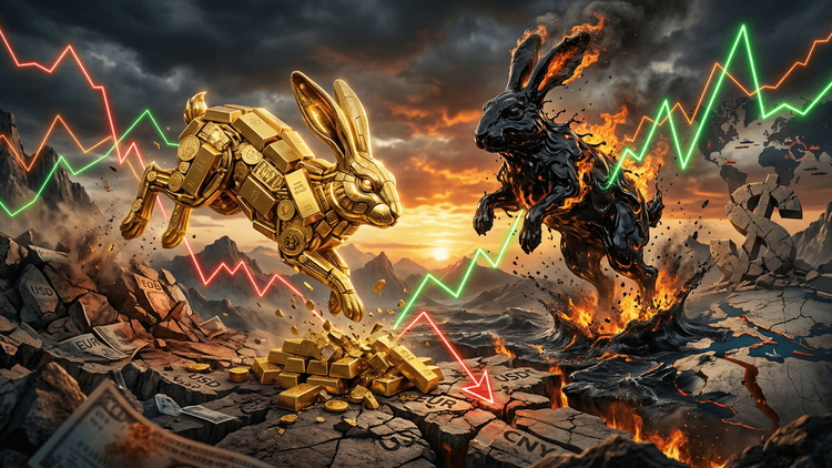 The Bunny Hop Market: Why Oil and Gold Are Refusing to Sit Still