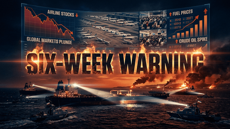 The Six-Week Warning: How the Strait of Hormuz Blockade is Grounding Global Markets