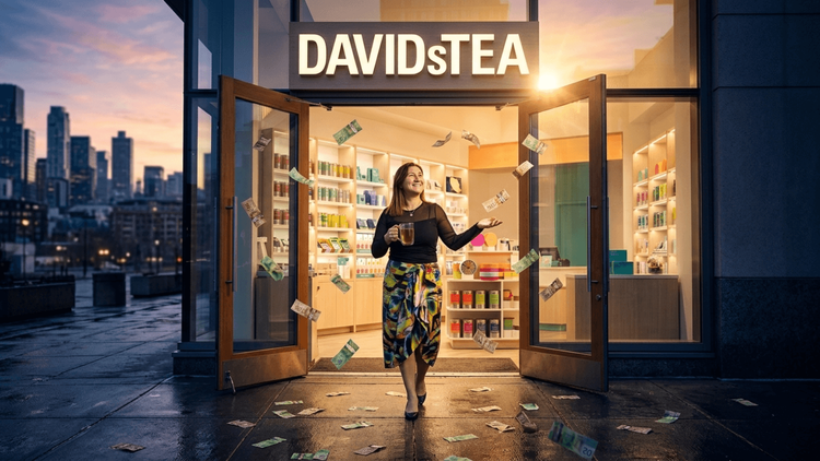 DAVIDsTEA Brews a Remarkable Turnaround with Fiscal 2025 Profitability