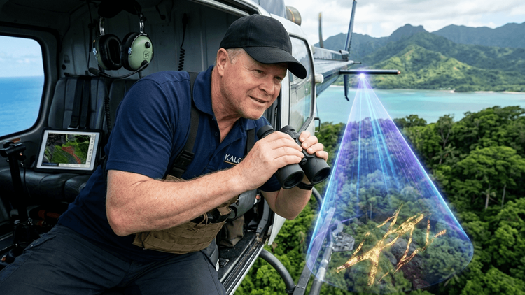 Kalo Gold's High-Flying Hunt for Epithermal Treasure: X-Raying the Islands
