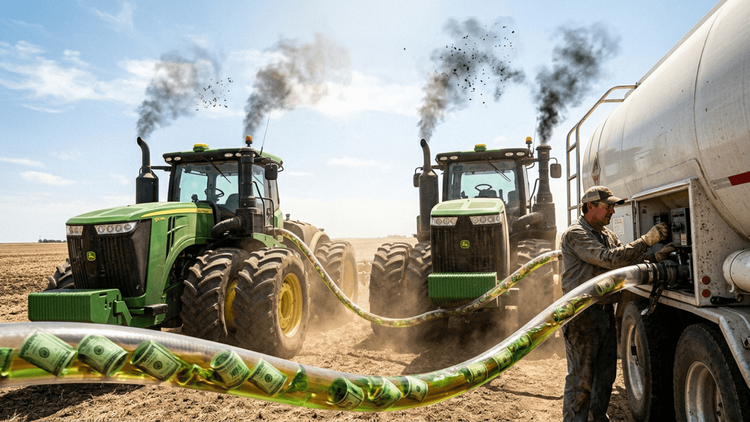 Why is it Costing $1,500 a Day Just to Keep Two Tractors Running?
