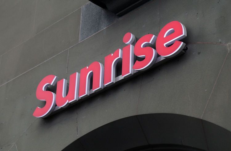 Sunrise kehrt stark an die Börse zurück