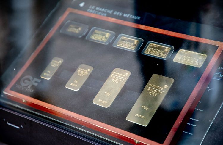  Goldpreis fällt leicht nach Rekordhoch