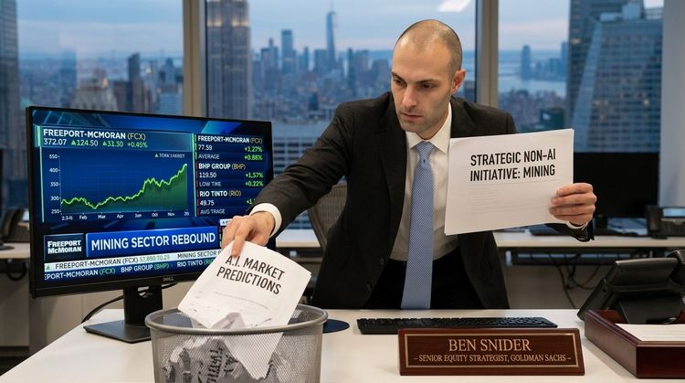 Goldman Sachs picks the hard-asset market winners that aren't AI stocks
