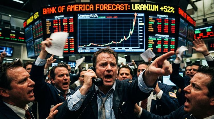 Bank of America Raises Uranium Outlook, Expecting 52% Price Increase