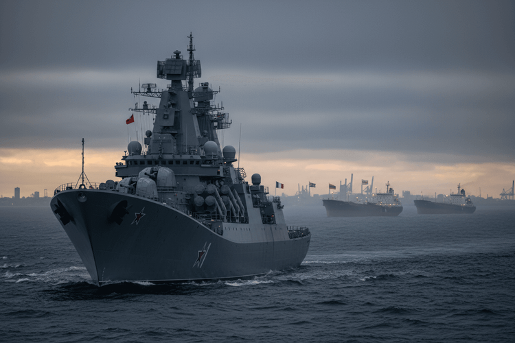 Russland droht mit Marine-Einsatz gegen westliche Schiffsbeschlagnahmen
