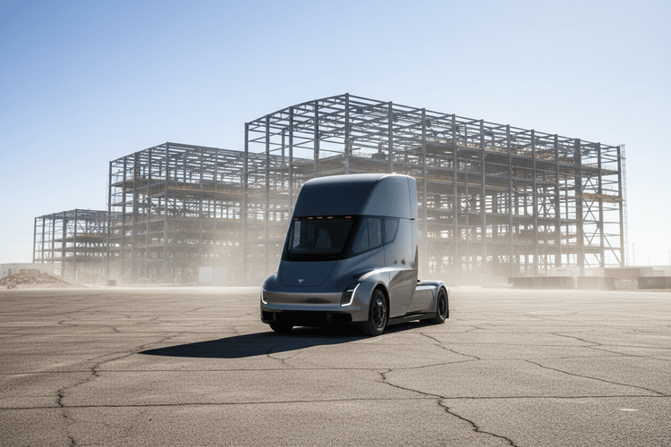 Tesla Semi: 2026 als Wendepunkt für E-Lkw-Revolution?