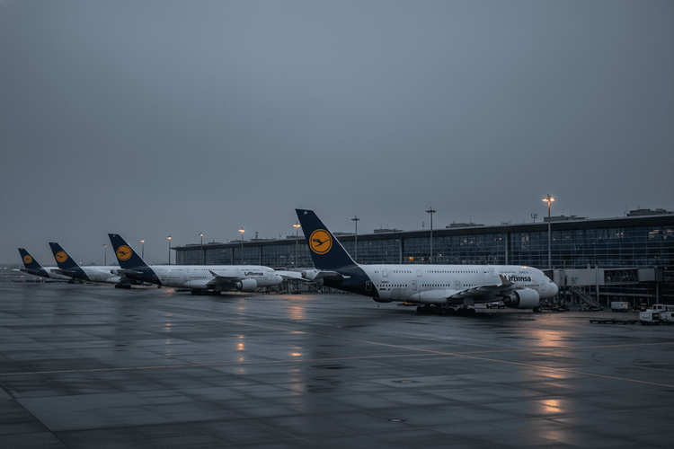 Lufthansa-Streik: Doppelter Arbeitskampf legt Flugbetrieb lahm
