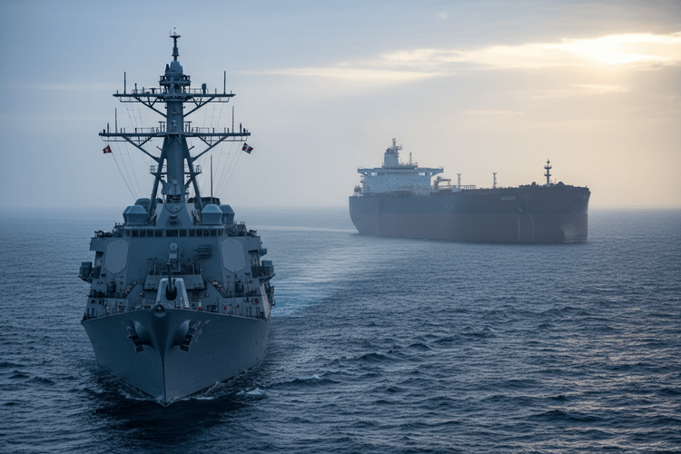 USA setzen vollständige Seeblockade gegen den Iran um