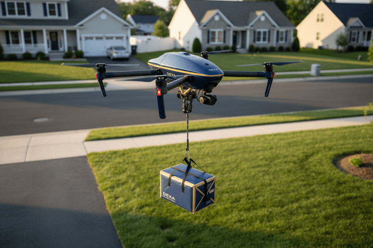 Grubhub startet Drohnenzustellung in New Jersey mit Startup Dexa