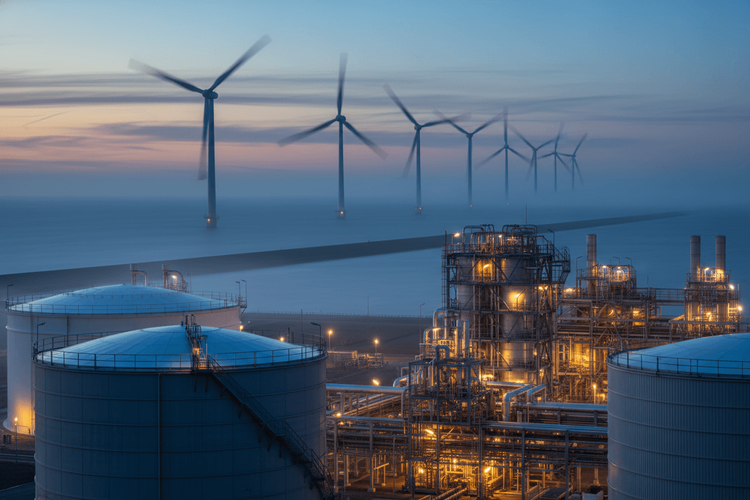Europäische Erdgaspreise fallen wegen Windkraft und Iran-Unsicherheit