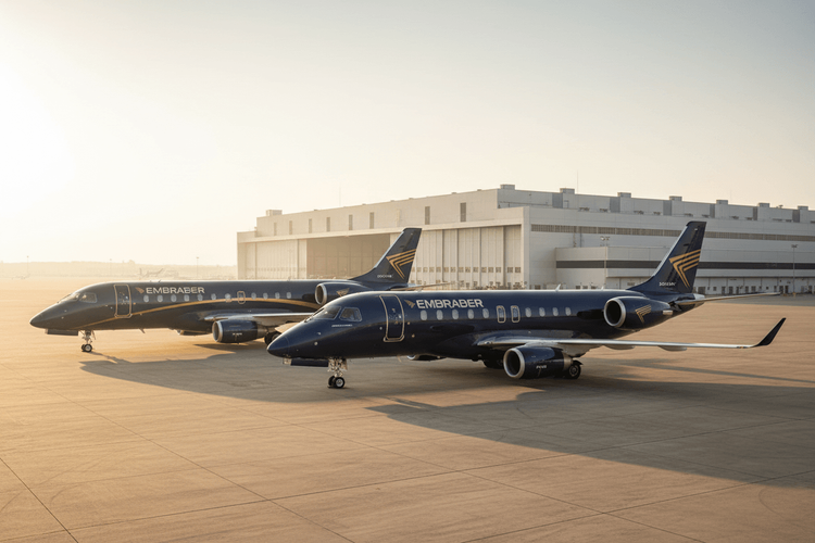 Embraer erwartet 2026 mehr Auslieferungen und Rekordumsatz