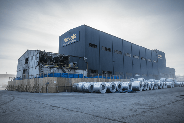 Ford-Zulieferer Novelis kämpft nach Brand mit Produktionsausfällen bei Aluminium