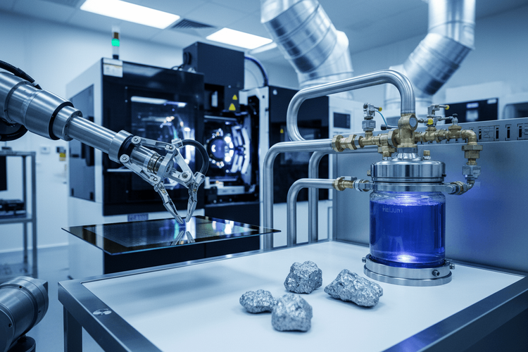 Wolfram, Schwefel und Helium: Chinas Griff auf Chip-Rohstoffe