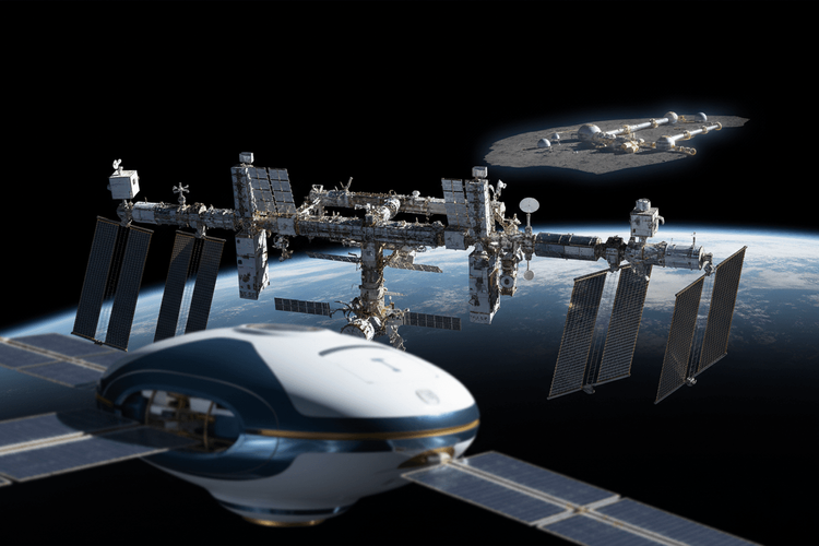 US-Senat prüft ISS-Verlängerung bis 2032 und NASA-Mondbasis