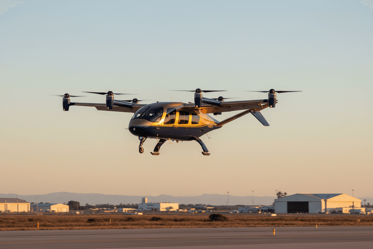 Joby Aviation: Erstes Serienmodell des elektrischen Flugtaxis hebt ab