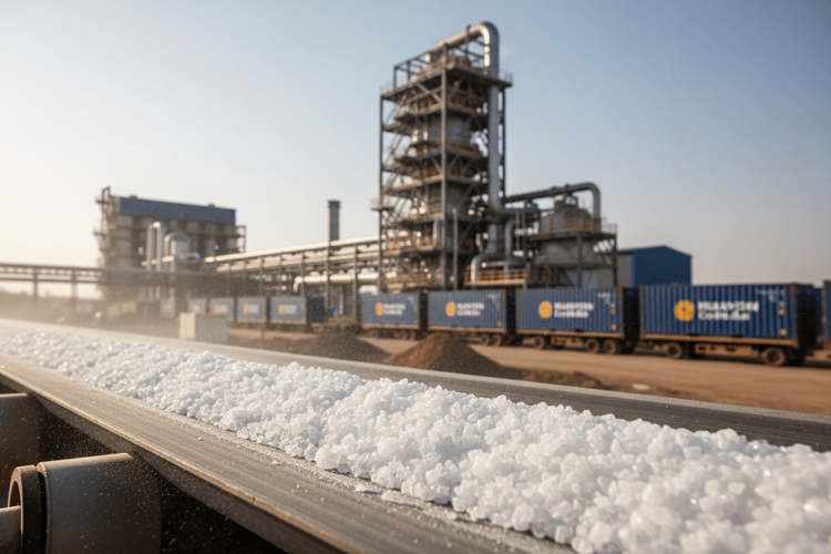 Huayou verschifft erstes Lithiumsalz aus Simbabwe nach China