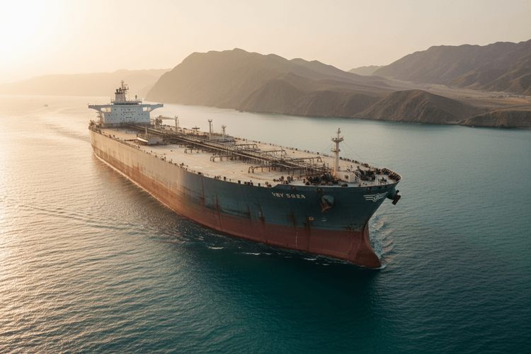 Straße von Hormus: Tankerverkehr bricht historisch ein