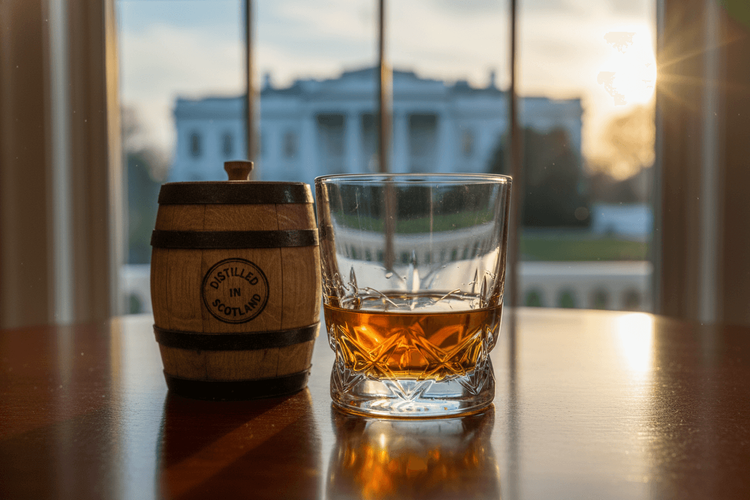 Trump hebt Whisky-Zölle nach Königsbesuch in den USA auf