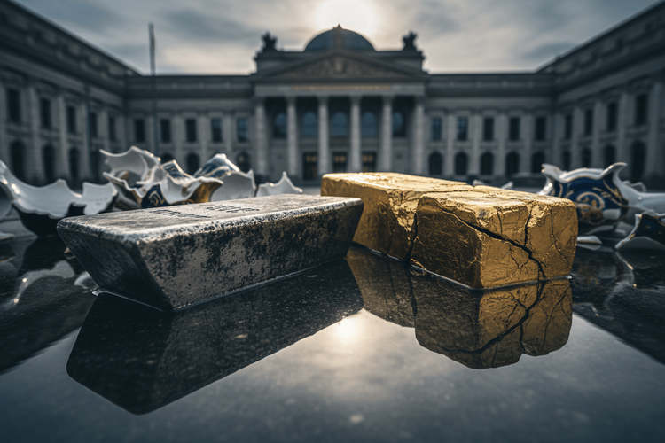 Edelmetalle im freien Fall: Gold und Silber erleben historische Verluste