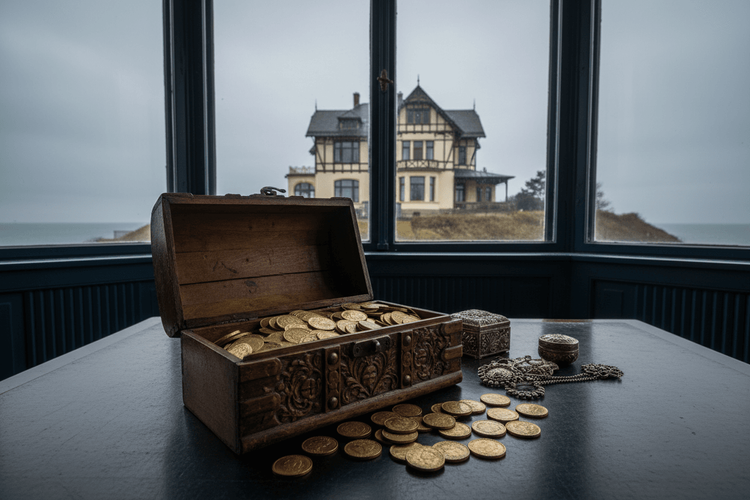 786 Goldmünzen und Villa: Sechs-Millionen-Erbe sucht Eigentümer