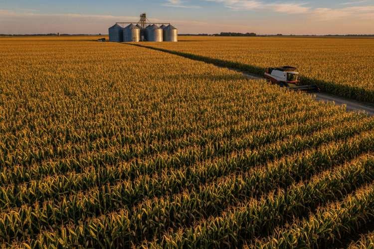 Mais-Futures steigen nach USDA-Bericht zu Anbauflächen und Lagerbeständen