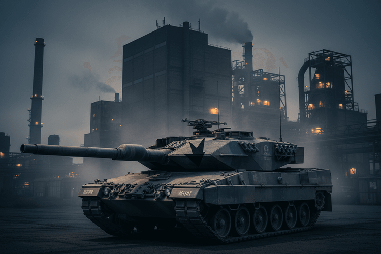 Deutsche Industrie unter Schock: Rüstung steigt, DAX bricht ein