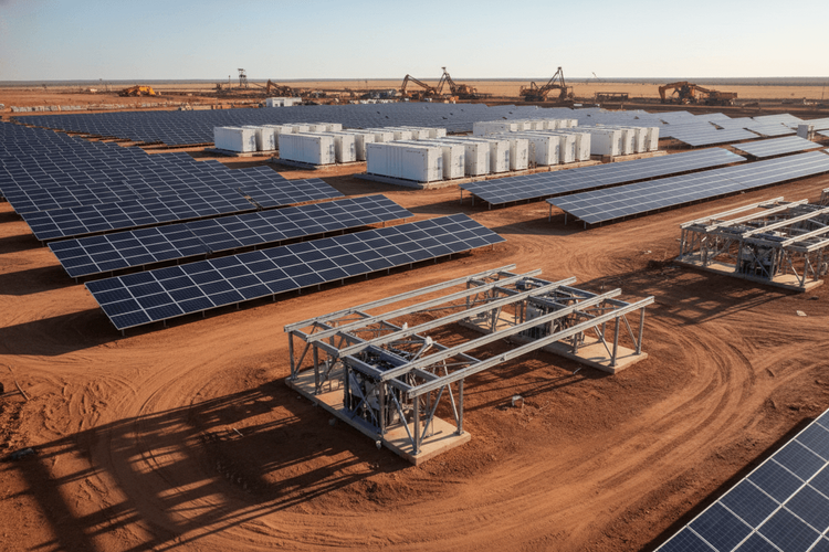 Fortescue baut 690-MW-Solarpark Turner River in Australien
